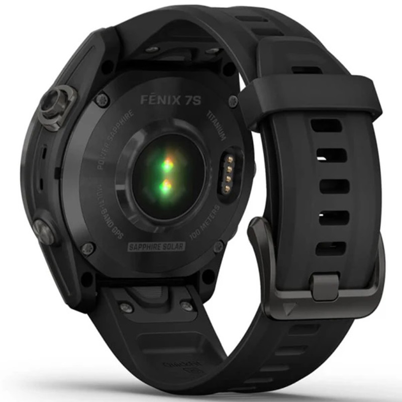 ساعت گارمین Fenix 7S Sapphire Solar Carbon Grey — تصویر ۵