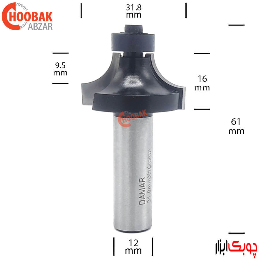 تیغ بانکی کورین دامار R9.5 کد DMZ623184 — تصویر ۳