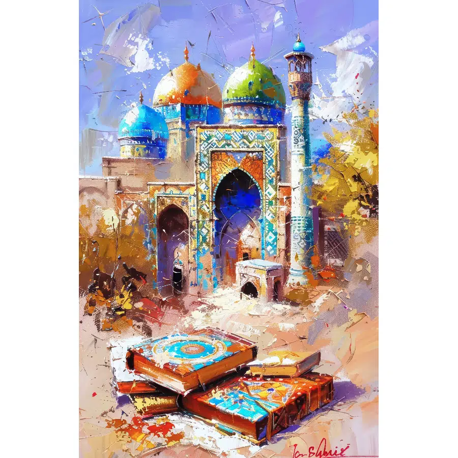 تابلو فرش و دیوارکوب هانوکس کد 43-1 — تصویر ۲