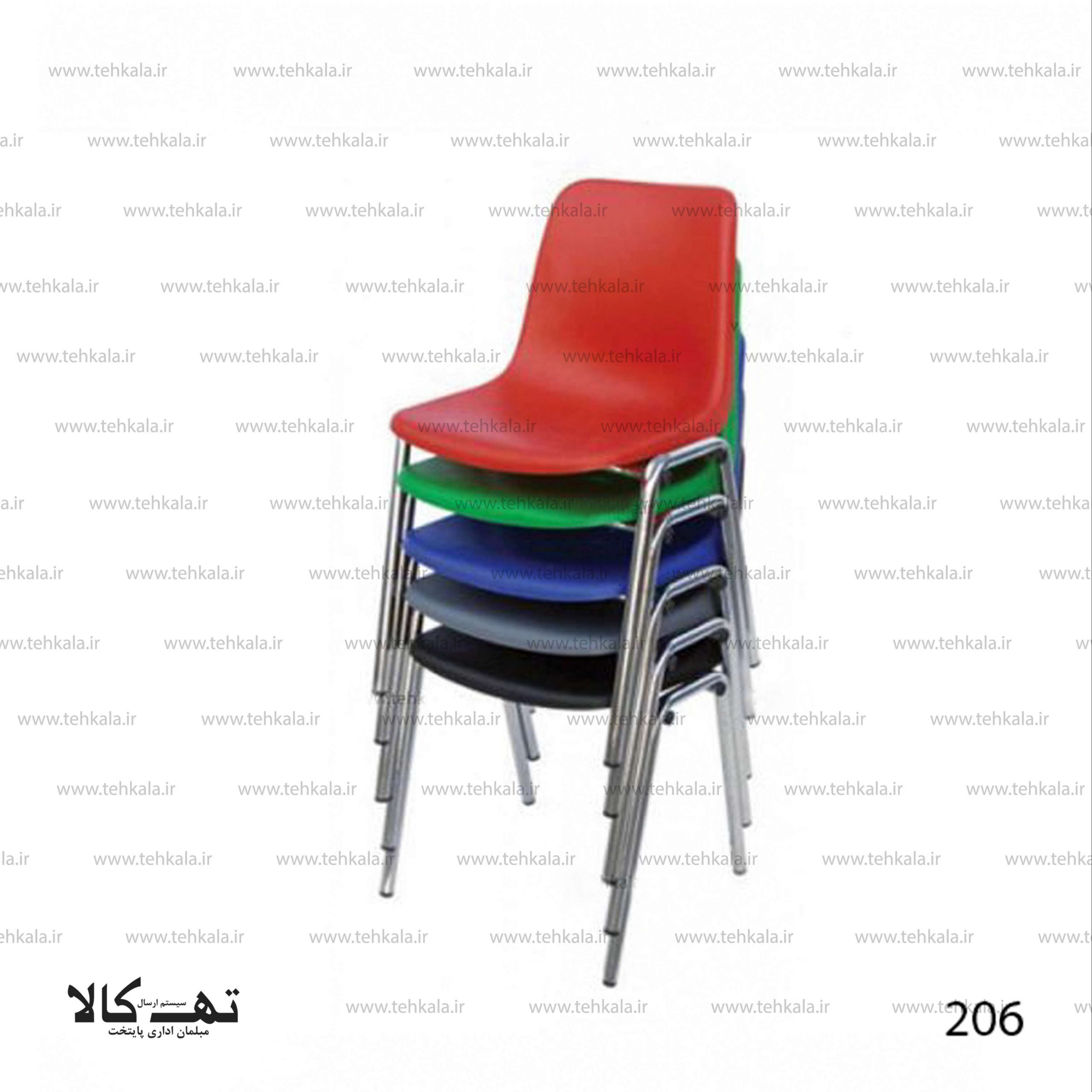 صندلی پلاستیکی 206 — تصویر ۲