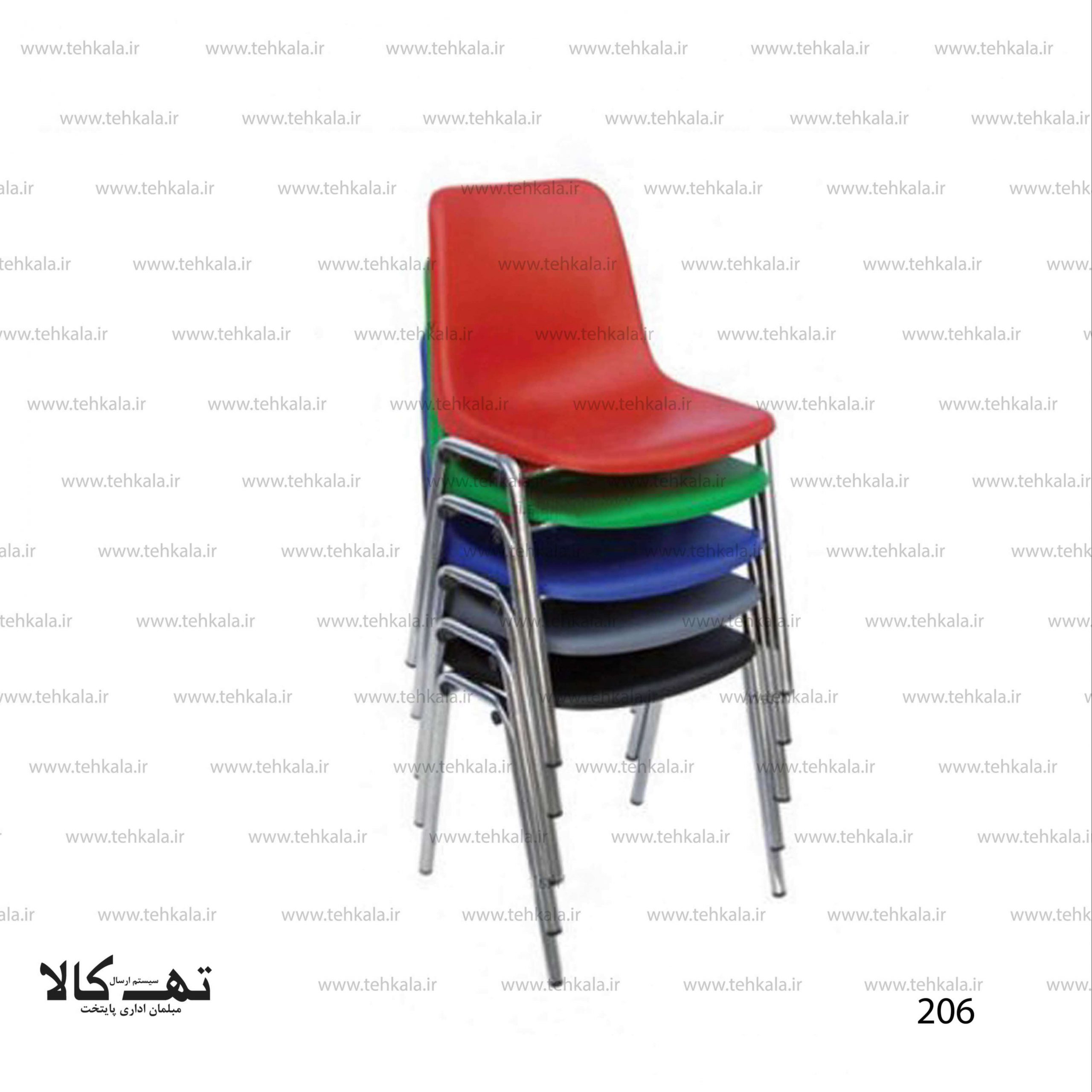 صندلی پلاستیکی 206 — تصویر ۳