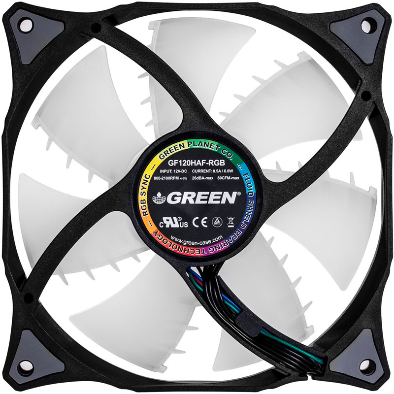 فن کیس گرین مدل GF120RGB — تصویر ۲