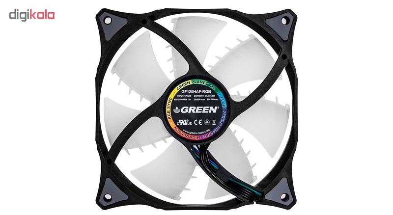 فن کیس گرین مدل GF120RGB — تصویر ۴
