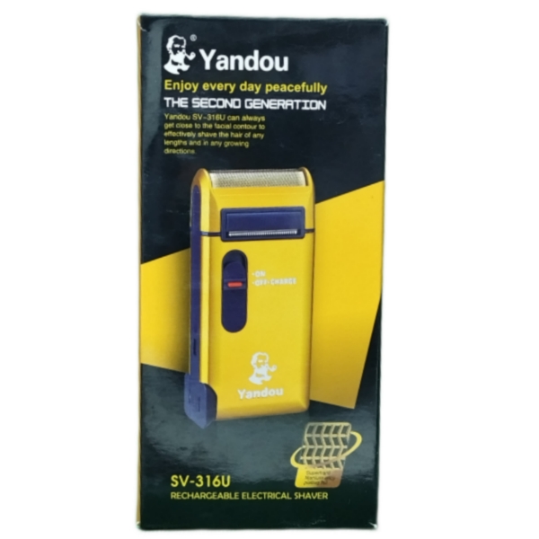 ریش تراش شیور یاندو طلایی Yandou مدل SV-316U — تصویر ۲