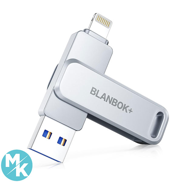 فلش مموری 128G مخصوص آیفون برند BLANBOK+ مدل BLA006