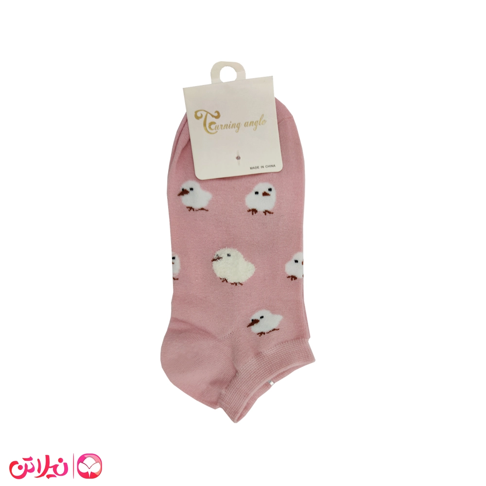 جوراب زنانه مچی طرح جوجه مدل 81