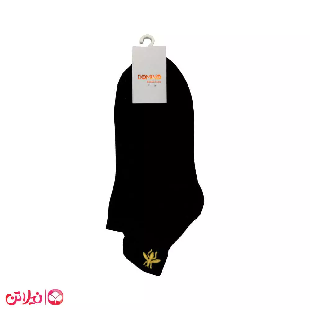 جوراب زنانه دومینو پشت لبه دار