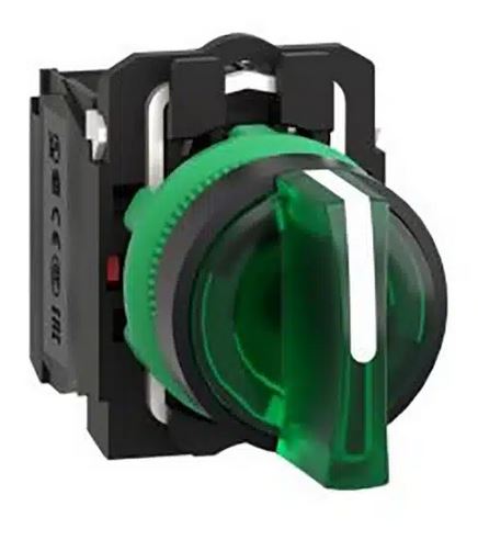 کلید دوطرفه ی فرمان چراغ دار رنگ سبز KACON مدل J2-5720G — تصویر ۲