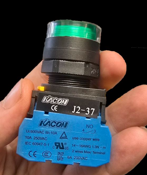 شاستی فشاری خود نگهدار چراغ دار KACON مدل J2-3710QG A2 — تصویر ۲