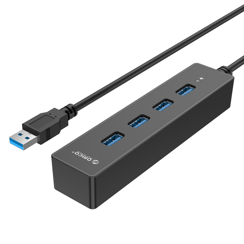 هاب 4 پورت USB3.0 با کابل متصل مدل ORICO W8PH4-U3 — تصویر ۲