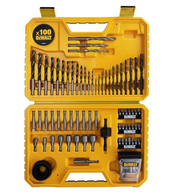 مجموعه 100 عددی سری پیچ گوشتی و مته دیوالت مدل DT71563