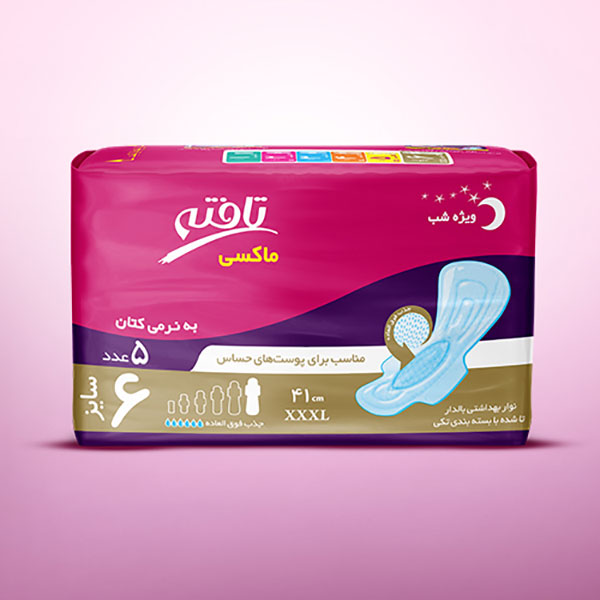 نوار بهداشتی ماکسی تافته