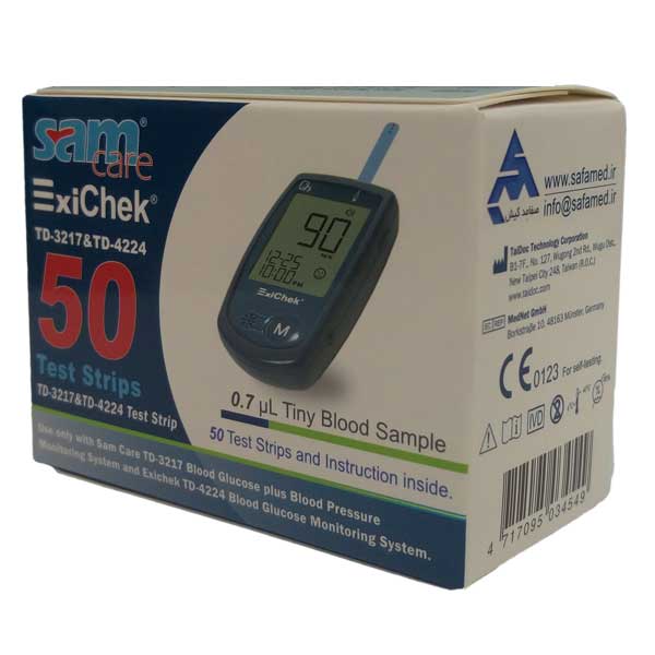 نوار تست قند خون اکسی چک EXICHEK