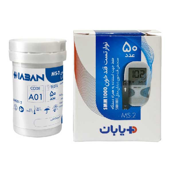نوار تست قند خون دیابان Diaban