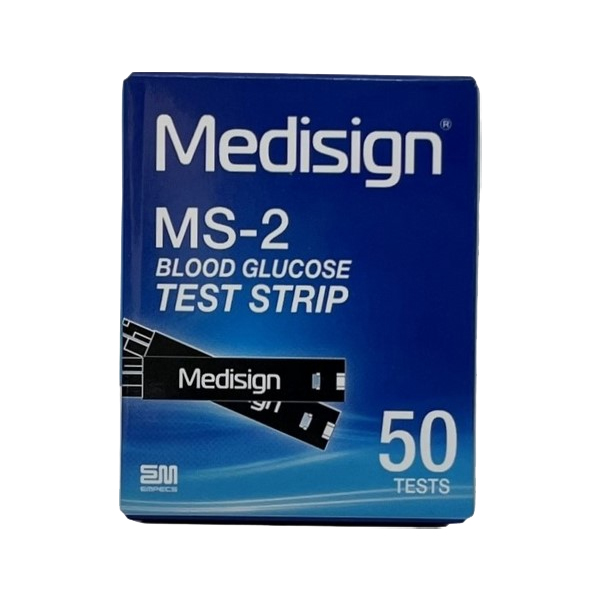 نوار تست قند خون مدیساین Medisign مدل MS-2