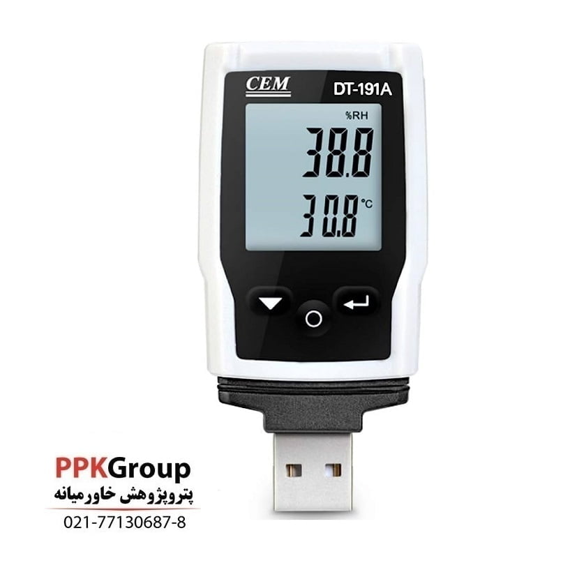 دیتالاگر دیجیتال دما و رطوبت CEM DT-191A — تصویر ۲