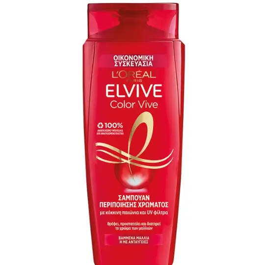 شامپو لورآل الویو مخصوص موهای رنگ شده 700 میل L’Oreal Paris Elvive Color Vive Shampoo