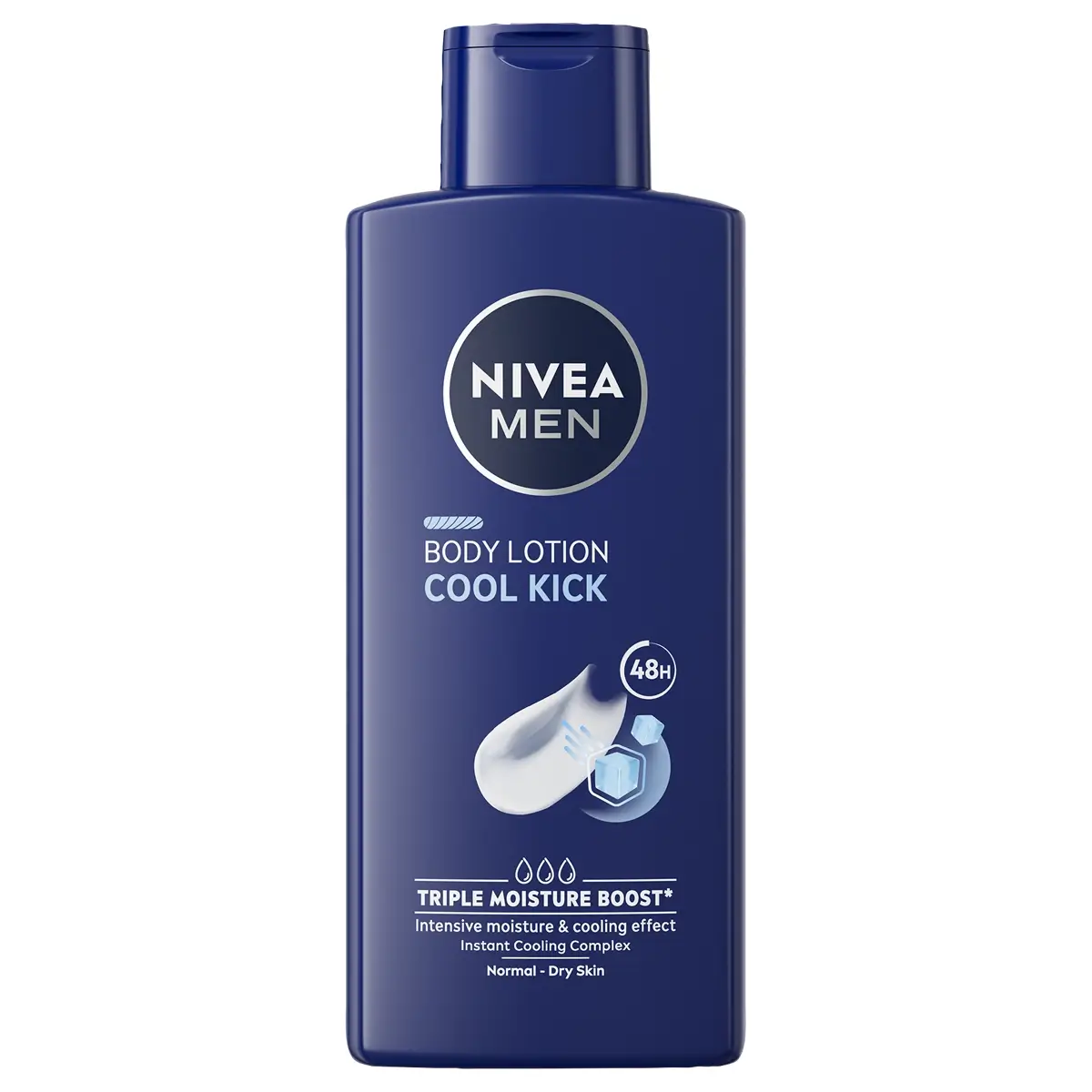 لوسیون بدن خنک‌کننده نیوآ کول کیک مخصوص آقایان ۴۰۰ میل Nivea Men Cool Kick Instant Cooling Body Lotion — تصویر ۲