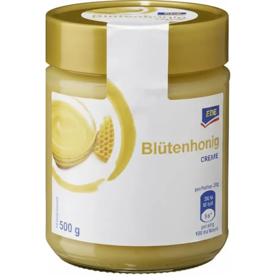 عسل شکوفه کرمی آرو آلمانی ۵۰۰ گرم ARO Blutenhonig cremig — تصویر ۲