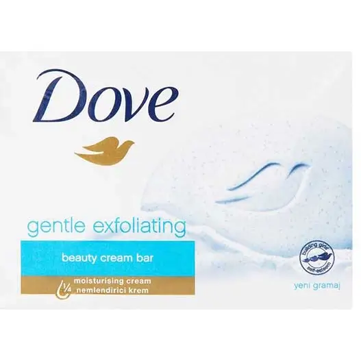 پن و صابون لایه بردار دانه آبی داو ضد تیرگی و خشکی پوست 106گرم Dove Beauty Bar Gentle Exfoliating
