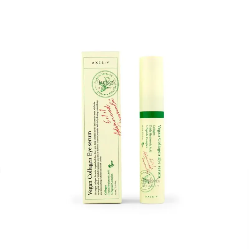 سرم کلاژن دور چشم اکسیس وای ضد چروک قوی، ضد پف فوری و تیرگی 10 میل AXIS-Y Vegan Collagen — تصویر ۶