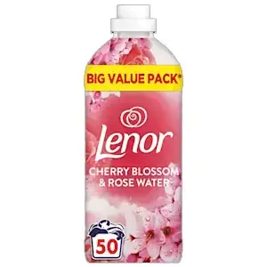نرم کننده لباس لنور رایحه شکوفه گیلاس و گلاب با ماندگاری ۷ روزه 858میل Lenor Cherry Blossom and Rose Water Fabric Conditioner — تصویر ۲