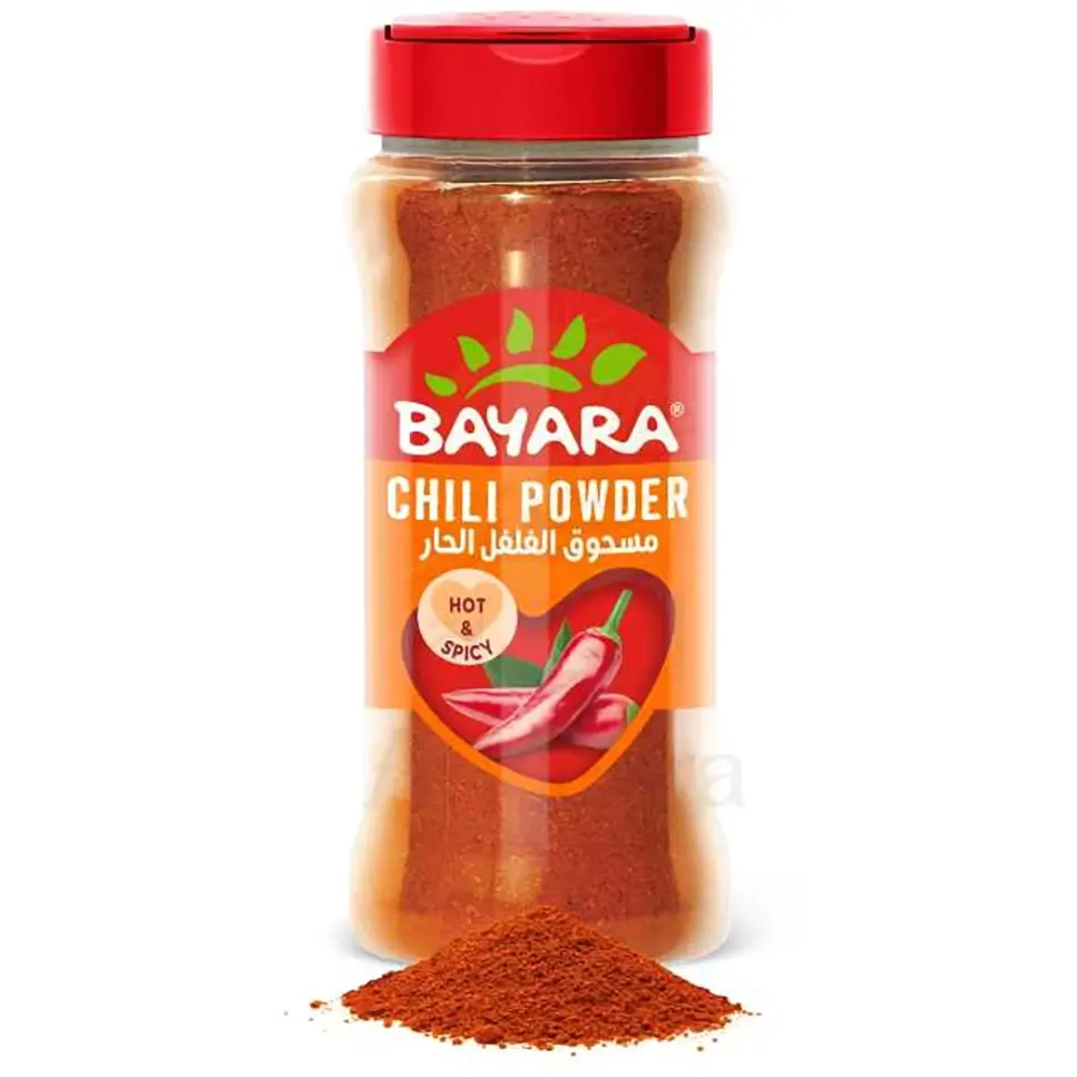 پودر فلفل قرمز چیلی (تند) بایارا 150 گرمی Bayara Chili Powder