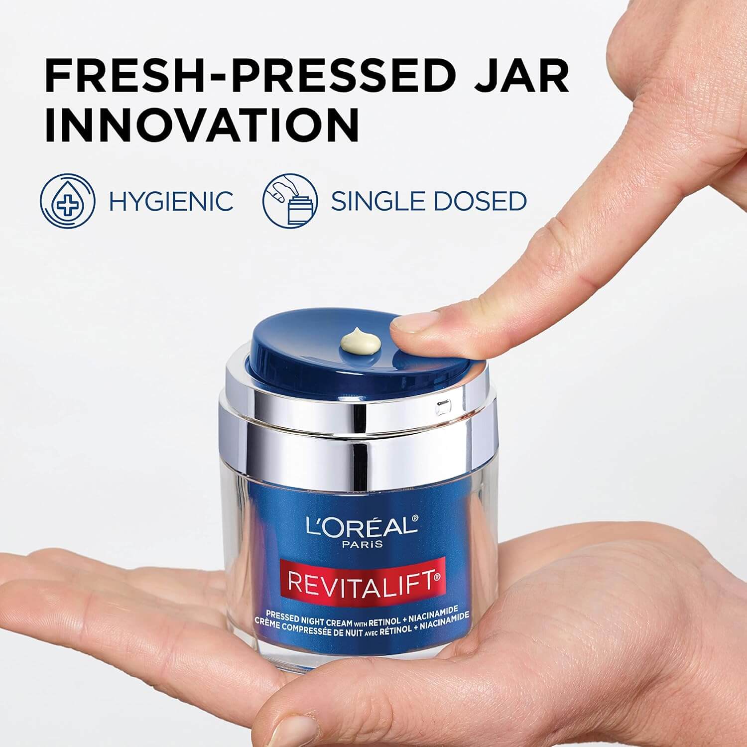 کرم شب ضد چروک قوی رویتالیفت لورال حاوی نیاسینامید 50 میل L’OREAL PARIS REVITALIFT LASER RETINOL + NIACINAMIDE — تصویر ۵