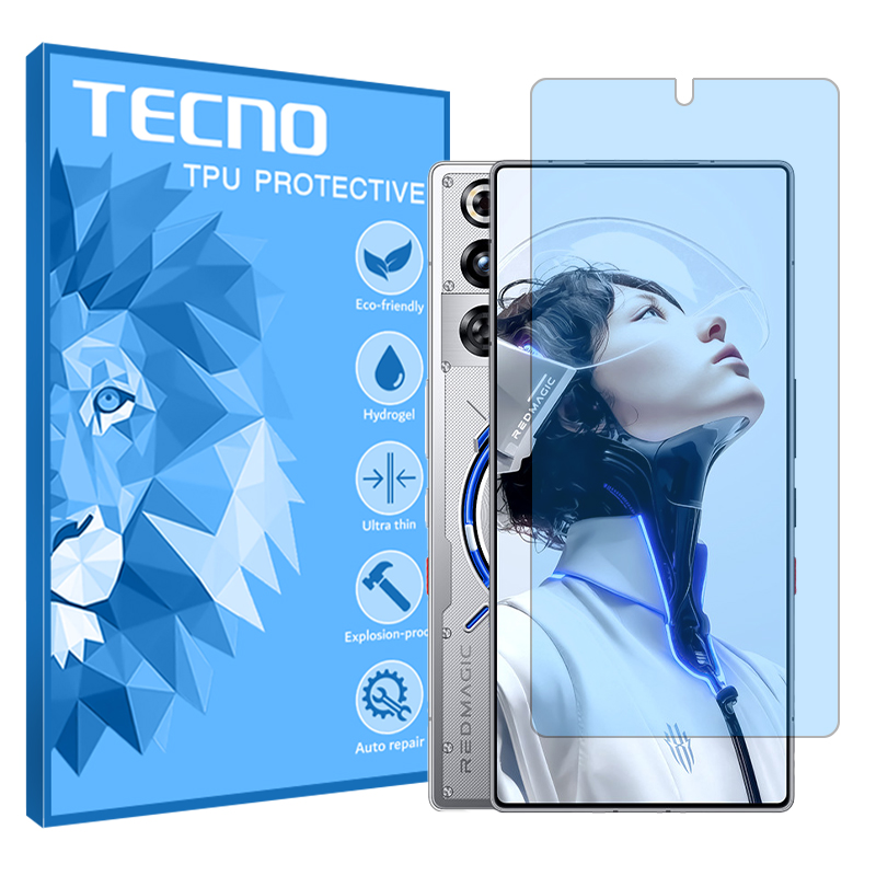 گلس زد تی ای nubia RedMagic 11 Pro (نسخه گلوبال) مدل مات آنتی بلو برند تکنو