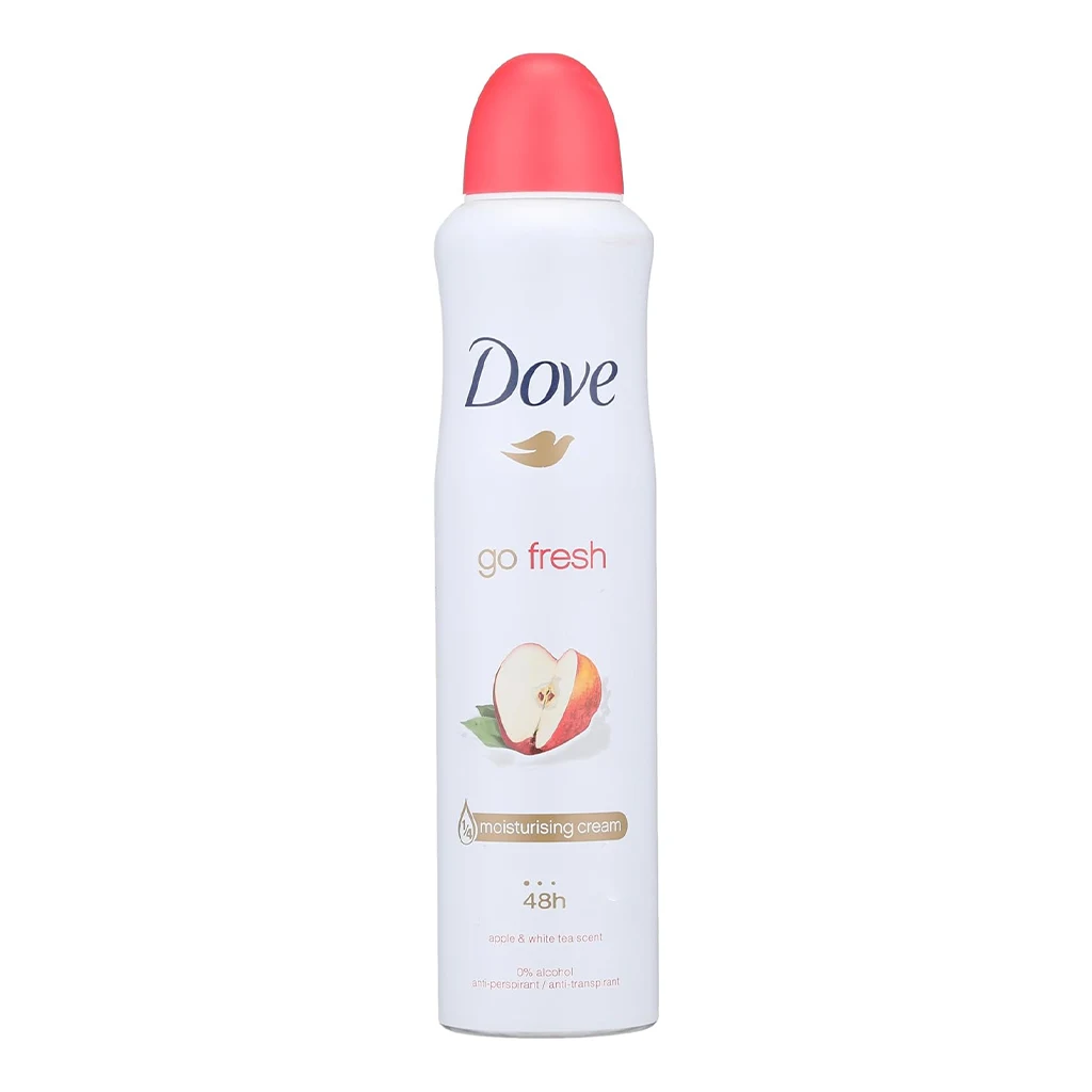 اسپری ضد تعریق داو با رایحه سیب و چای سفید | Dove Go Fresh Apple & White Tea