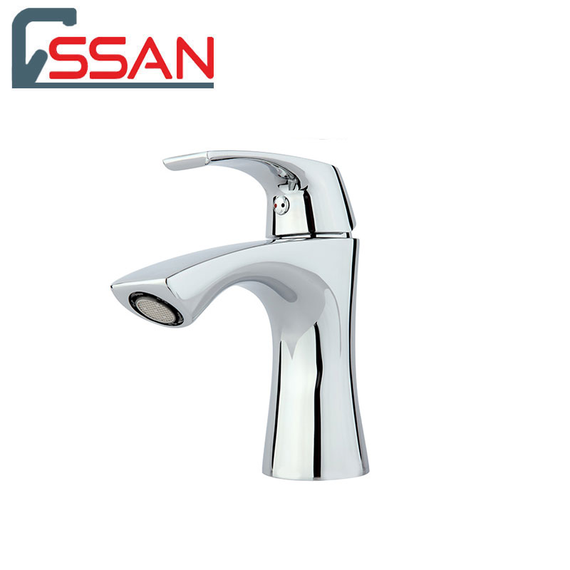 شیر روشویی مدل لوتوس کروم راسان