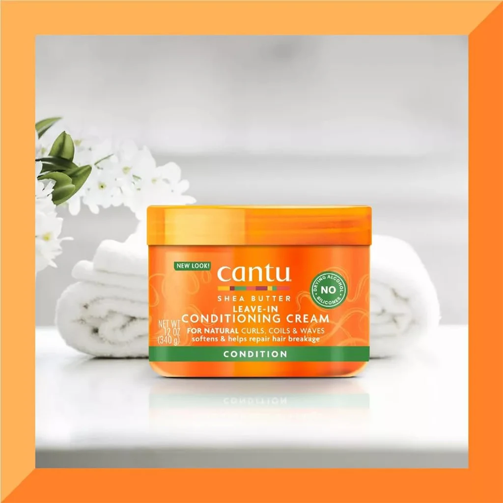 کرم فر کننده مو کانتو با نارگیل و شی باتر | Cantu Coconut Curling Cream — تصویر ۳