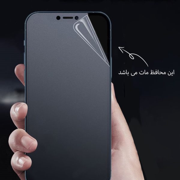 گلس صفحه نمایش و پشت گوشی nubia RedMagic 11 Pro (نسخه چین) مدل نانو هیدروژل مات برند راک اسپیس — تصویر ۳
