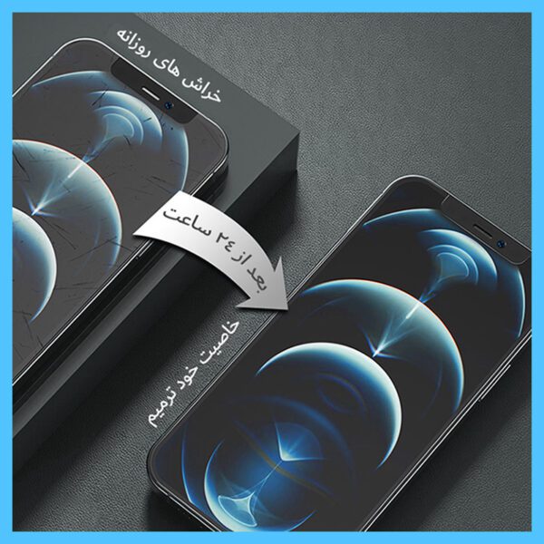 گلس زد تی ای nubia RedMagic 11 Air مدل مات آنتی بلو برند تکنو — تصویر ۸