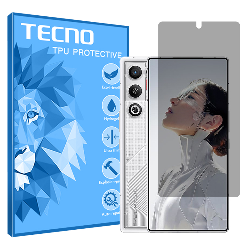 گلس زد تی ای nubia RedMagic 11 Air مدل هیدروژلی پرایوسی برند تکنو
