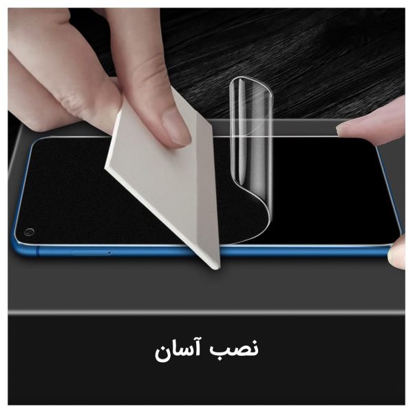 گلس ناتینگ فون 4a pro مدل نانو هیدروژل شفاف برند راک اسپیس — تصویر ۶