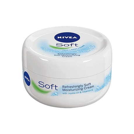 کرم سافت نیوآ مرطوب کننده NIVEA soft cream 300ml