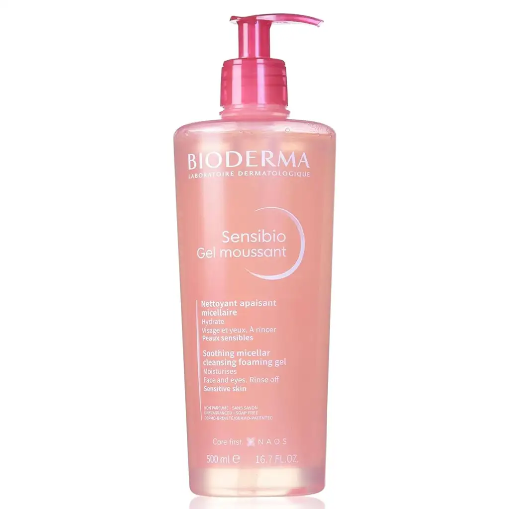 ژل شستشوی پوست خشک و حساس بایودرما سنسیبیو BIODERMA Sensibio Gel moussant — تصویر ۲