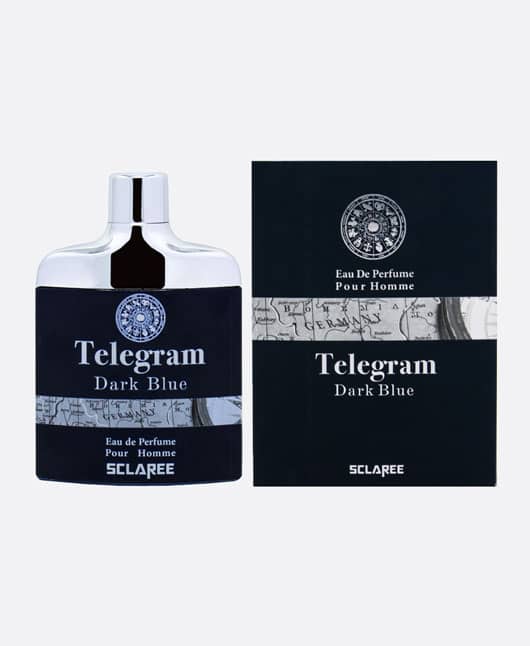 ادو پرفیوم اسکلاره مدل Telegram Dark Blue مردانه