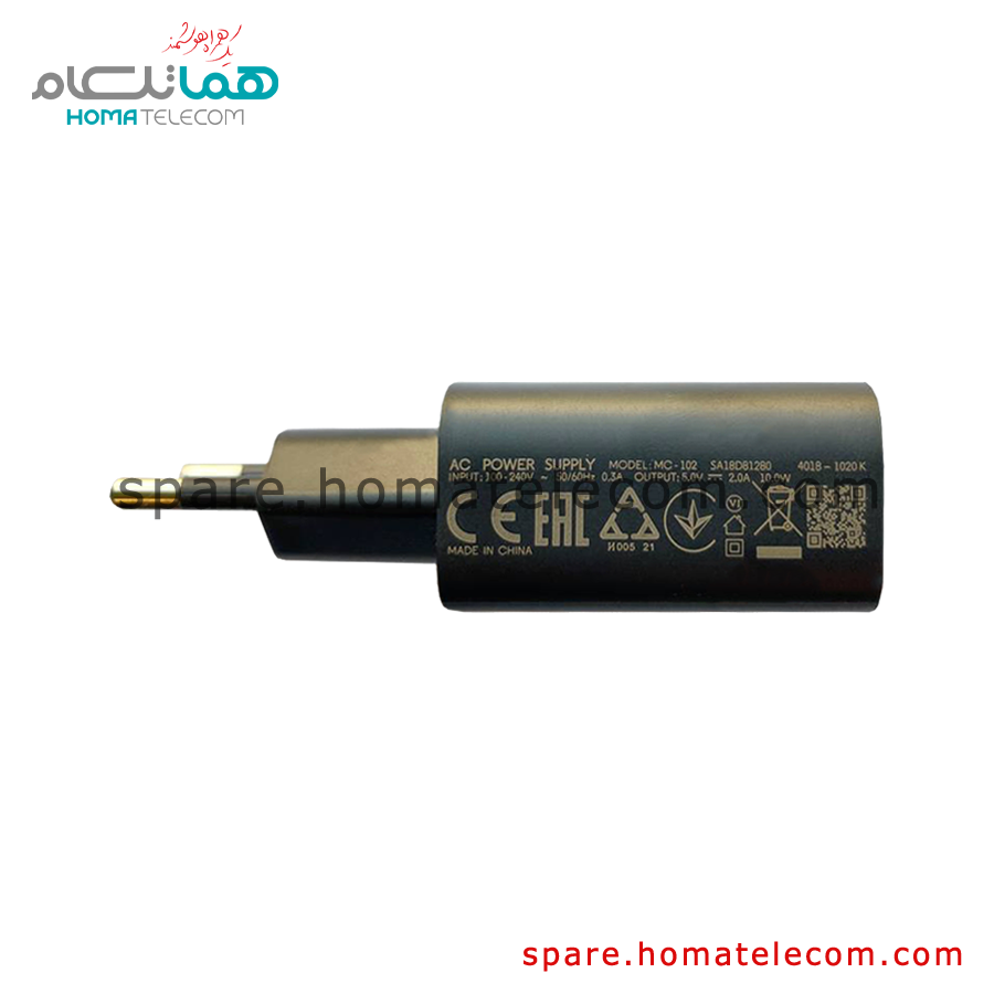 آداپتور موتورولا MC-102 – 10W – 2.0A (در حد نو) Adapter Motorola Moto G04 — تصویر ۲