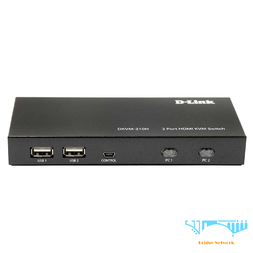 سوئیچ 2 پورت KVM دی لینک مدل KVM-210H با بهترین قیمت