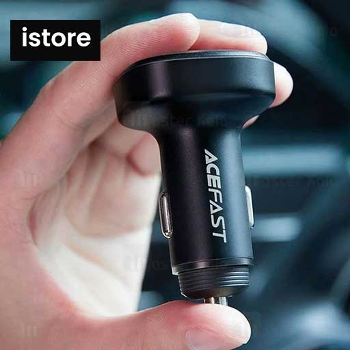 شارژر فندکی ایس فست مدل B3 توان 66 وات دارای گارانتی | Acefast B3 Fast Charge Car Charger 66W — تصویر ۷