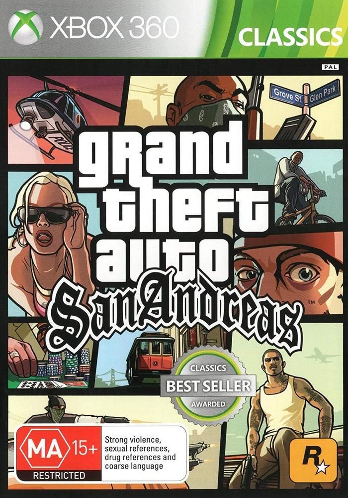 بازی Grand Theft Auto San Andreas برای XBOX 360 — تصویر ۲