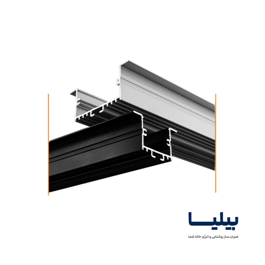 پروفیل لاینر توکار 3 متری D16_AL1 برند پارس شعاع توس — تصویر ۲