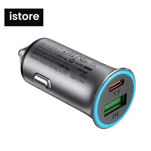 شارژر فندکی ایس فست B16 95 وات ACEFAST دارای گارانتی | ACEFAST Car Charger B16 — تصویر ۵
