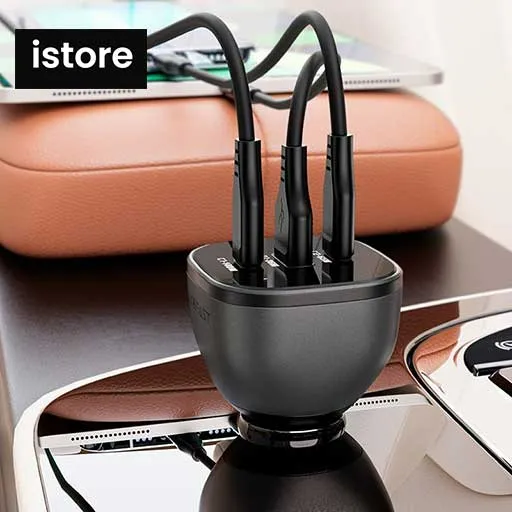 شارژر فندکی ایس فست توان 165 وات دارای گارانتی مدل B14 | ACEFAST B14 PD3.1 Fast Charger — تصویر ۴