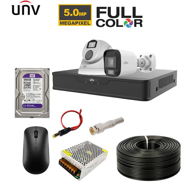 پکیچ HDTVI مدل UNV pa-W502 — تصویر ۲