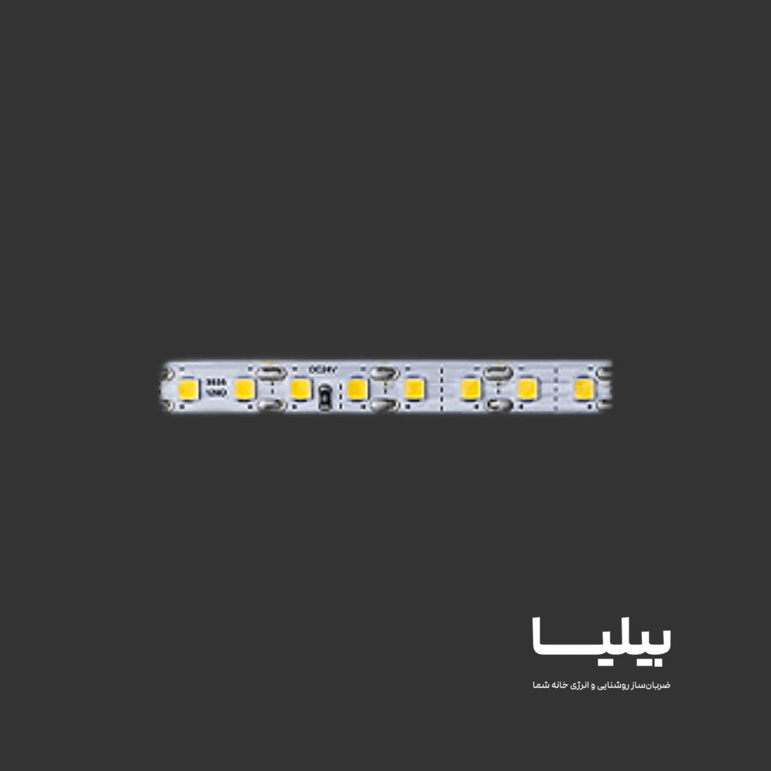 ریسه نواری 10 وات 24 ولت 120 چیپ برند پارس شعاع توس — تصویر ۵