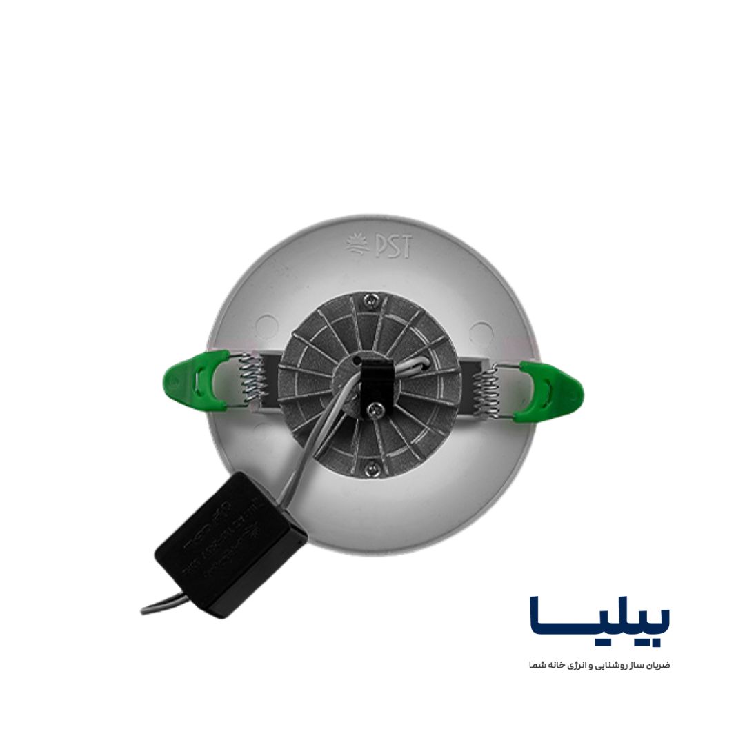 چراغ چشمی دایره ای 9 وات COB مدل آمیتریس برند پارس شعاع توس — تصویر ۴