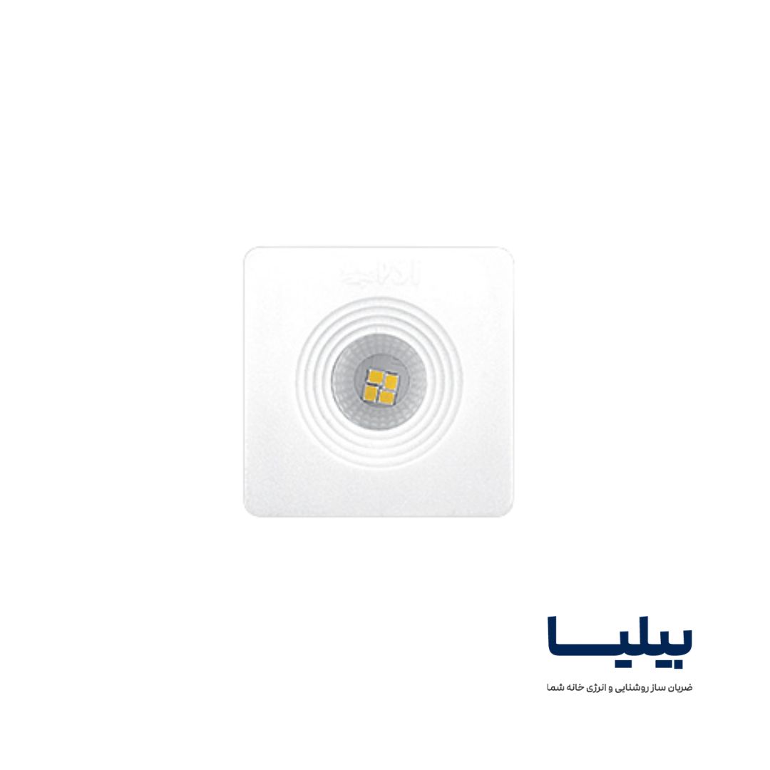 چراغ چشمی مربعی 3 وات SMD برند پارس شعاع توس — تصویر ۲